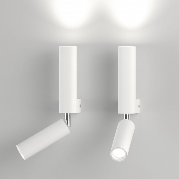 Открыть Бра с подсветкой Eurosvet Pitch 40020/1 LED белый Фото Бра с подсветкой Eurosvet Pitch 40020/1 LED белый