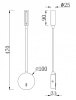 Открыть Бра Maytoni Stem C035WL-L3MG3K Фото Бра Maytoni Stem C035WL-L3MG3K