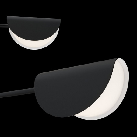 Фото Люстра на штанге Maytoni Mollis MOD126PL-08B