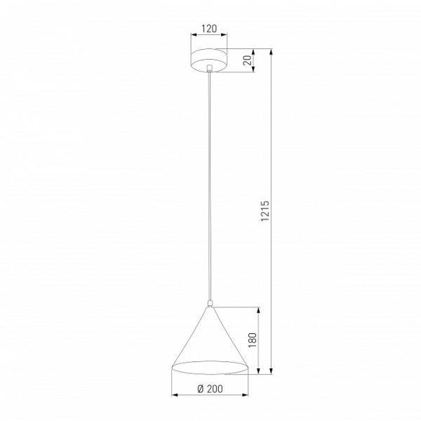 Фото Подвесной светильник Elektrostandard Bevel a068472