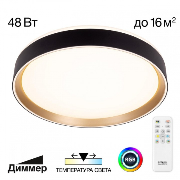 Фото Накладной светильник Citilux BOSS CL751351G