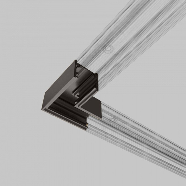 Фото Соединитель угловой L-образный для треков накладных Elektrostandard Line Magnetic a069716