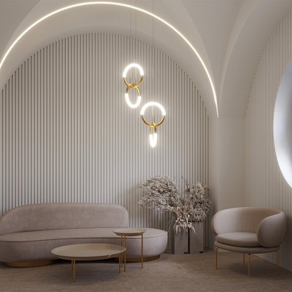 Фото Подвесной светильник Maytoni Node MOD165PL-L18G3K