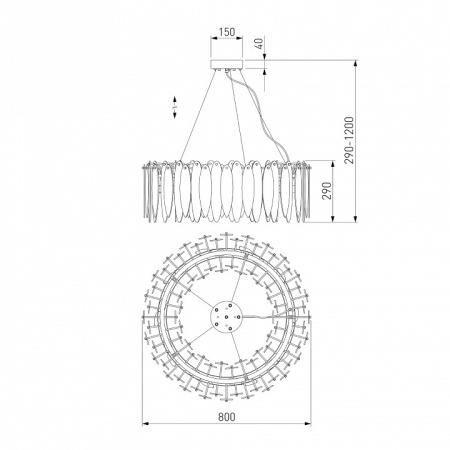 Фото Подвесной светильник Bogate's Canaria 324/10