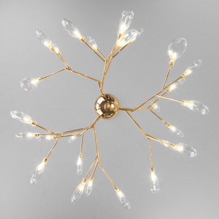 Открыть Подвесная люстра Bogate's Lamella 564 золото Фото Подвесная люстра Bogate's Lamella 564 золото