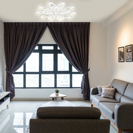 Фото Потолочная люстра Escada Ecla 10229/SG LED