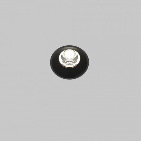 Фото Встраиваемый светильник Maytoni Round DL058-7W4K-TRS-B