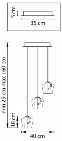 Фото Подвесной светильник Lightstar Caramello 796139