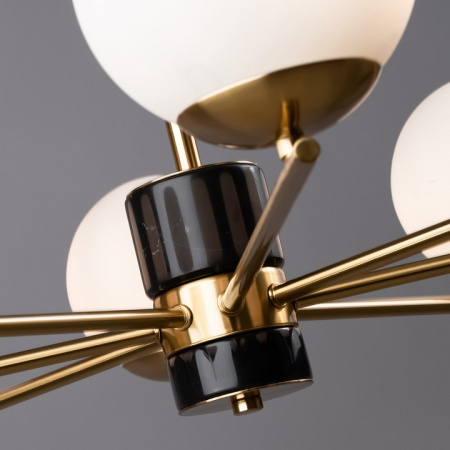 Фото Люстра на штанге Freya Marble FR5230PL-08BS