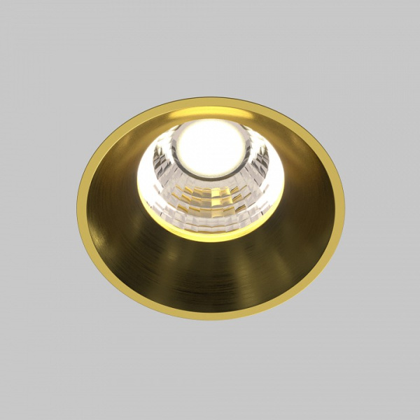 Фото Встраиваемый светильник Maytoni Round DL058-7W4K-TRS-BS