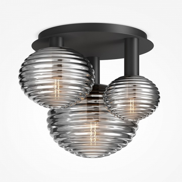 Фото Потолочная люстра Maytoni Halo MOD268CL-03B
