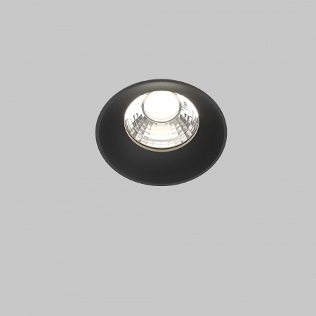 Фото Встраиваемый светильник Maytoni Round DL058-12W4K-TRS-B