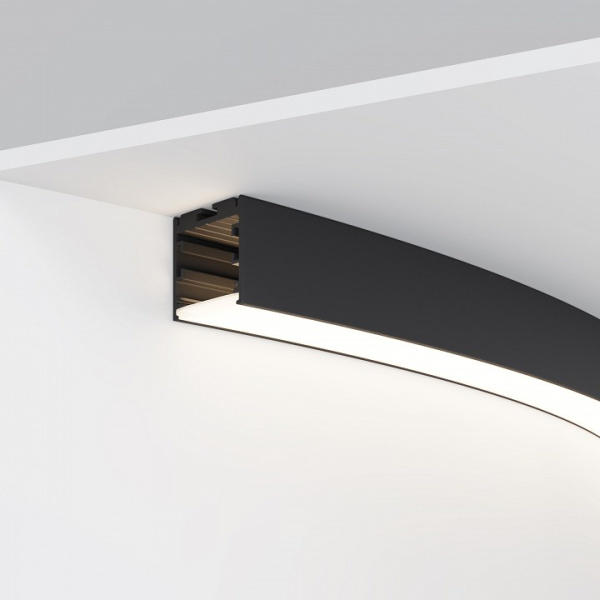 Фото Профиль накладной Maytoni Led strip ALM-3535R-B-D-45°-1.5M