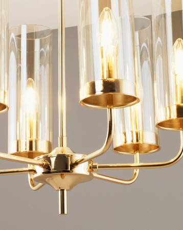 Фото Люстра на штанге Moderli Metric V10020-6P