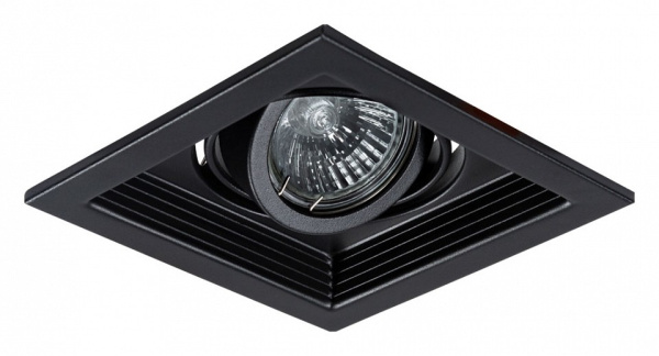 Фото Встраиваемый светильник Arte Lamp Canis A6661PL-1BK