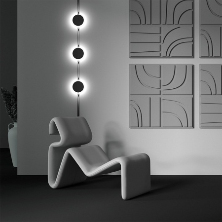 Фото Накладной светильник Maytoni Relax TR107-2-5W3K-B