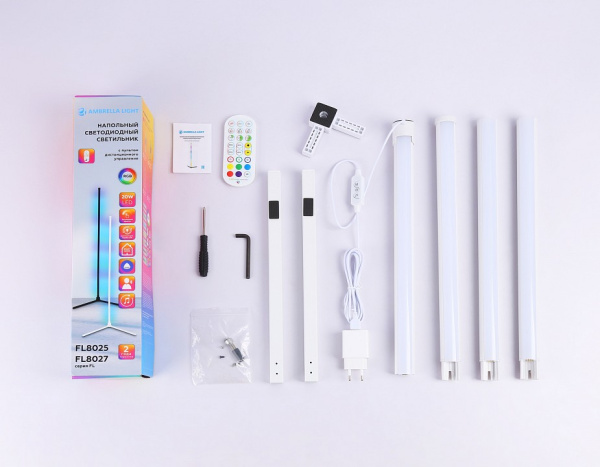Открыть Торшер Ambrella Light FL FL8025 Фото Торшер Ambrella Light FL FL8025