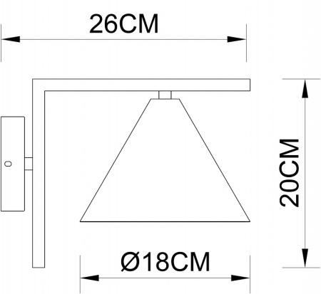 Открыть Бра Arte Lamp David A7033AP-1BK Фото Бра Arte Lamp David A7033AP-1BK
