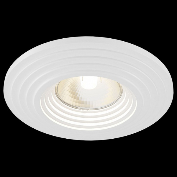 Фото Встраиваемый светильник Maytoni Gyps Modern DL004-1-01-W