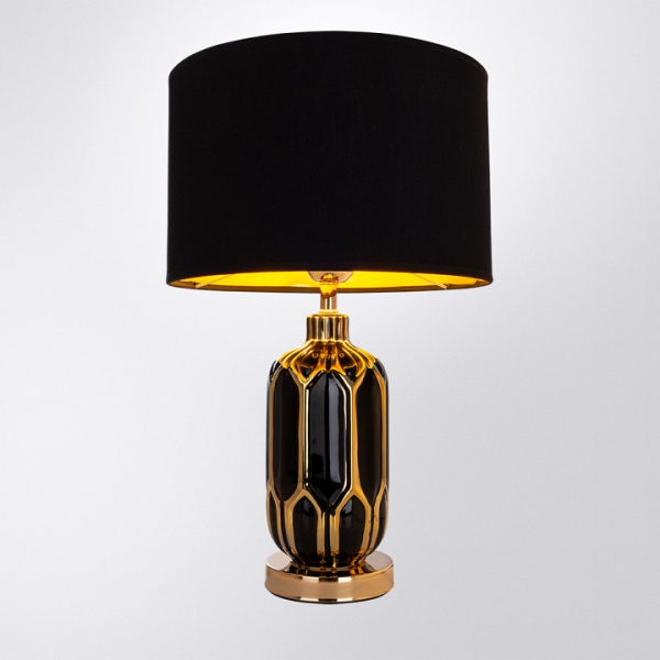 Фото Настольная лампа декоративная Arte Lamp Revati A4016LT-1BK