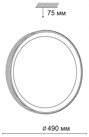 Открыть Накладной светильник Sonex Shiny 3054/EL Фото Накладной светильник Sonex Shiny 3054/EL