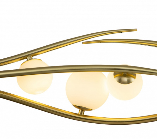 Открыть Подвесной светильник Indigo Flusso 11025/5P Gold Фото Подвесной светильник Indigo Flusso 11025/5P Gold