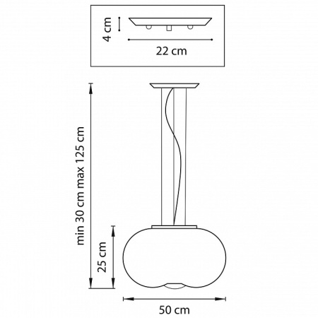 Фото Подвесной светильник Lightstar Meringe 801040