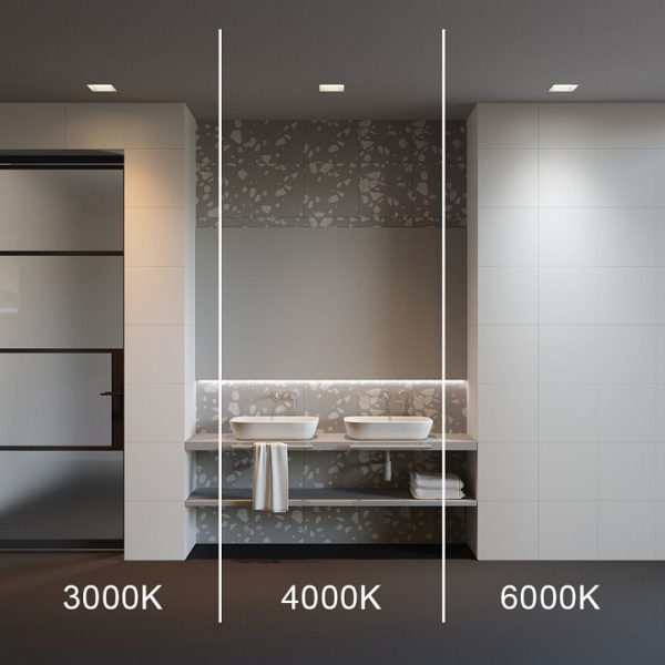 Фото Встраиваемый светильник Maytoni Okno DL056-18W3-4-6K-W