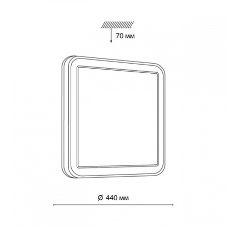 Открыть Накладной светильник Sonex Akuna 7621/DL Фото Накладной светильник Sonex Akuna 7621/DL