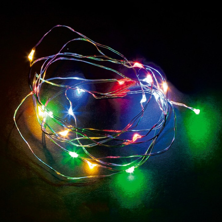 Фото Гирлянда нить Feron CL576 Роса 48188