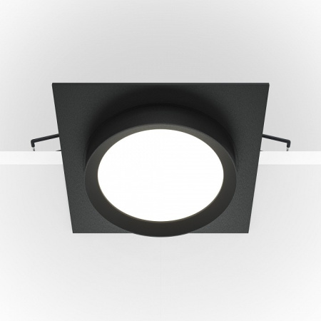 Фото Встраиваемый светильник Maytoni Hoop DL086-GX53-SQ-B