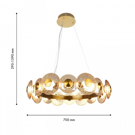 Фото Подвесная люстра Favourite Claros 4641-16P