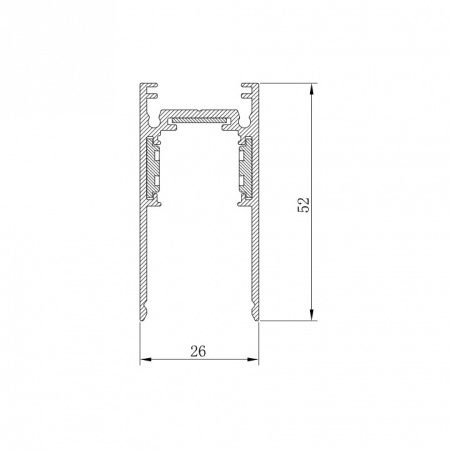 Фото Трек накладной Feron CABM1000 41960