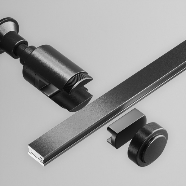 Фото Основание на штанге Maytoni Accessories for tracks Flarity TRA155CW-S1-B