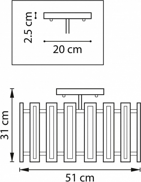 Фото Светильник на штанге Lightstar Agave 712052
