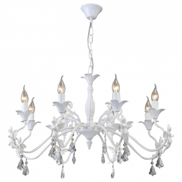 Фото Подвесная люстра Arte Lamp Angelina A5349LM-8WH