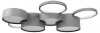 Открыть Потолочная люстра Loft it Pin 10317/7 Grey Фото Потолочная люстра Loft it Pin 10317/7 Grey