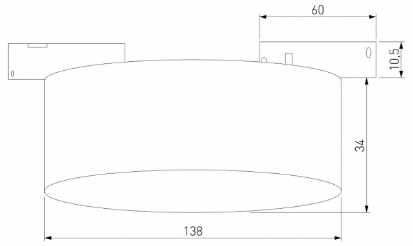 Фото Накладной светильник Elektrostandard Mini Magnetic a065648