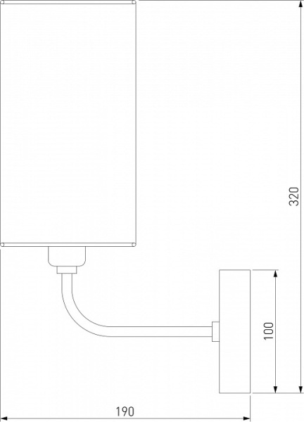 Фото Бра Eurosvet Purezza 60128/1 золото