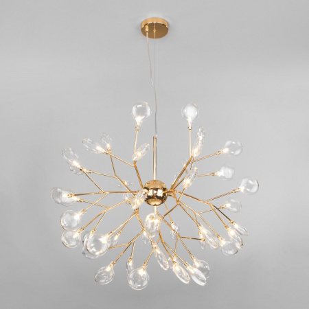 Открыть Подвесная люстра Bogate's Lamella 565 золото Фото Подвесная люстра Bogate's Lamella 565 золото