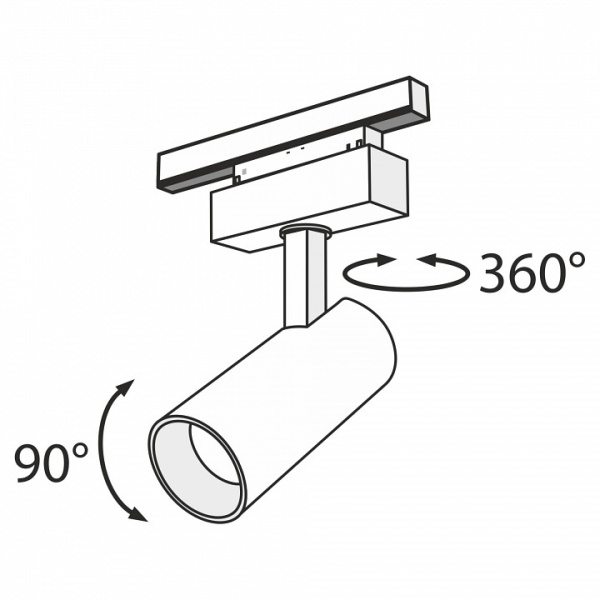 Фото Светильник на штанге Maytoni Focus LED TR019-2-15W3K-B