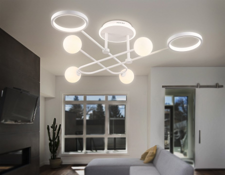 Открыть Люстра на штанге Ambrella Light FL FL66229 Фото Люстра на штанге Ambrella Light FL FL66229