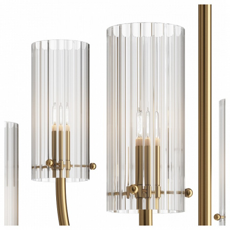 Фото Люстра на штанге Maytoni Arco MOD223PL-06BS