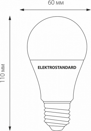Фото Лампа светодиодная Elektrostandard Classic LED E27 10Вт 4200K a048523