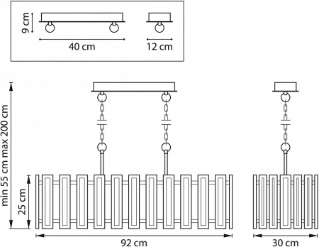 Фото Подвесной светильник Lightstar Agave 712162