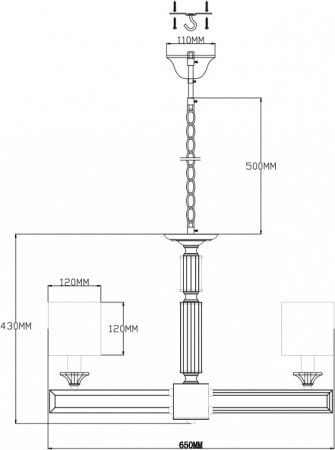 Фото Подвесная люстра Moderli Katar V2622-5P