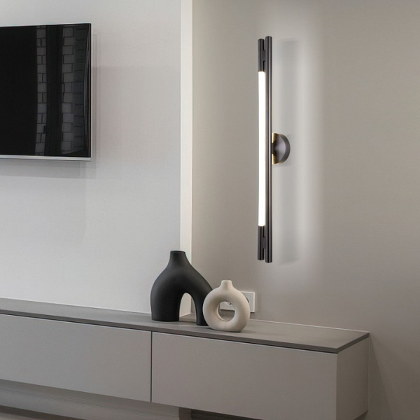 Открыть Накладной светильник Eurosvet Talus 50265 LED титан Фото Накладной светильник Eurosvet Talus 50265 LED титан