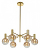 Открыть Люстра на штанге Indigo Collana 13015/6R Gold Фото Люстра на штанге Indigo Collana 13015/6R Gold