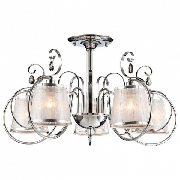 Фото Люстра на штанге Freya Simone FR2020-CL-05-CH