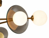 Открыть Люстра на штанге Indigo Jazz 11020/6C Brass Фото Люстра на штанге Indigo Jazz 11020/6C Brass